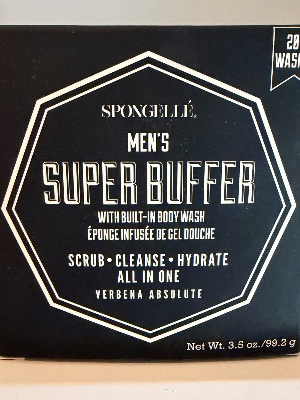 Spongellé Men's Super Buffer Exfoliating MSRP: $23